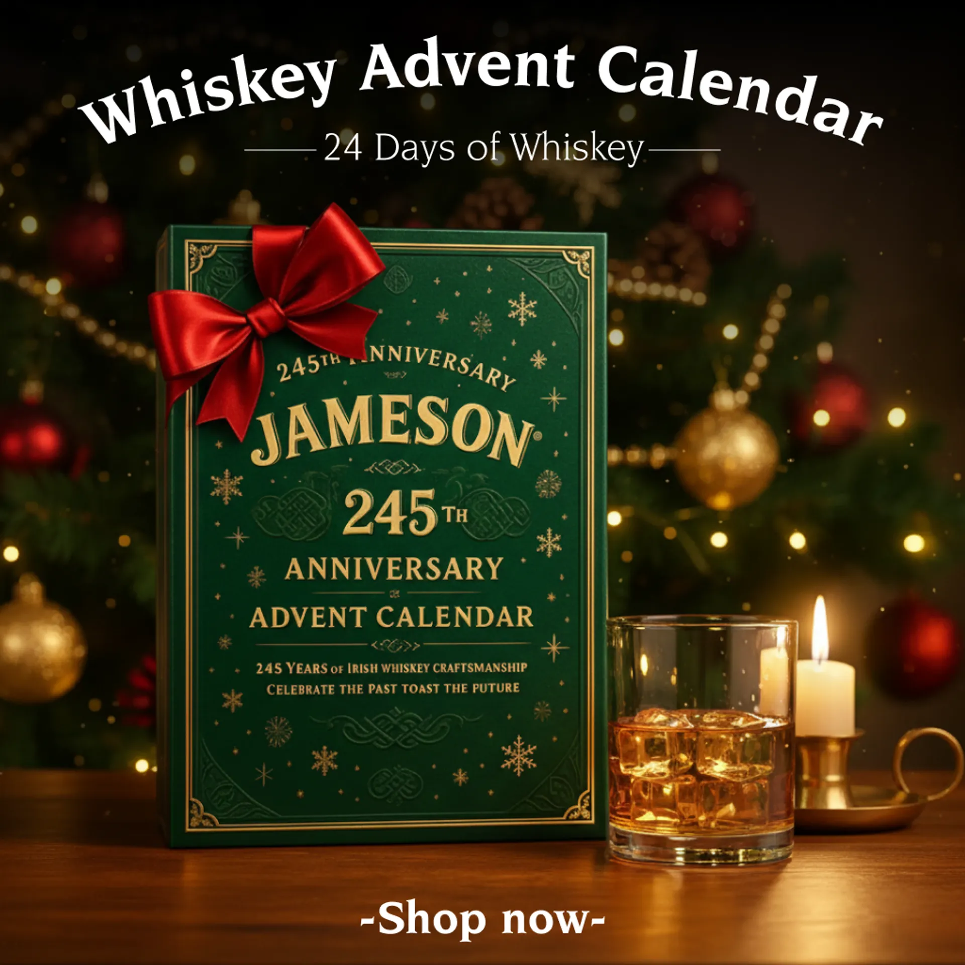 🔥 Last Day Deal 50% OFF 🔥 2025 Whiskey Advent Calendar